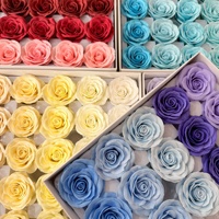 Qibai Extra-large 7-layer Awakening Rose Soap Flower Heads Manufacturer Wholesale China Soap Flower Gift Boxes Bouquets Gifts