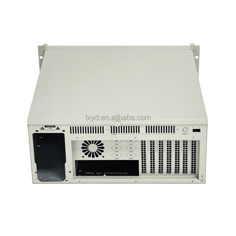 4U ATX Rackmount Chassis Industrial Computer Server Case Steel/Aluminum ...