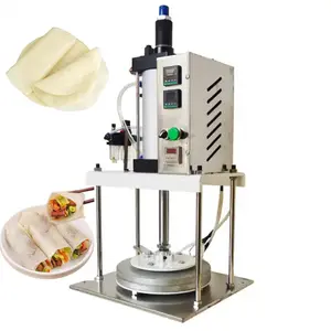 Automatic Small Dough Sheeter Pancake Making Machine Folha Chapati Pressionando Máquina Roti Tortilla Maker