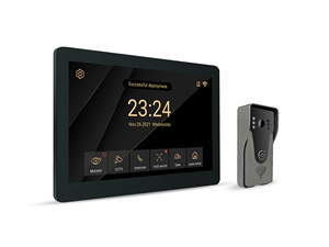 <span class=keywords><strong>Videoportero</strong></span> <span class=keywords><strong>IP</strong></span> inteligente Tuya de 2 hilos, intercomunicador de video, <span class=keywords><strong>videoportero</strong></span> con 2 cerraduras, monitor IPS de 10 pulgadas - Product Image 2