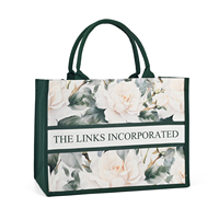 Sac en toile de coton robuste personnalisé de 12 oz, réutilisable, promotionnel, avec impression de logo