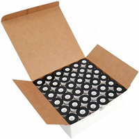 Benang Jahit & Bordir Magnetik 144Pcs Pre-wound Kecepatan Tinggi, Bobin Mesin Jahit Poliester Benang Bawah Model L 75D