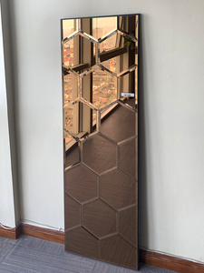 Bagno di fantasia infrangibile parete flessibile Design decorazione parete <span class=keywords><strong>soggiorno</strong></span> adesivo di lusso specchio da parete - Product Image 4