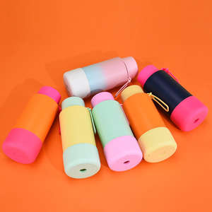 Bouteille d'<span class=keywords><strong>eau</strong></span> isolée en acier inoxydable Capacité <span class=keywords><strong>de</strong></span> 1000ml Tasse à boire sportive Poignée en silicone portable Base Tasse à <span class=keywords><strong>eau</strong></span> par sublimation - Product Image 4