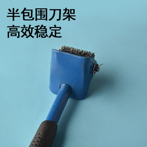 เครื่องมือลับคมใบเจียรเหล็กคาร์บอนแบบใช้มือ ด้ามจับลับคมที่ทนทาน - Product Image 2