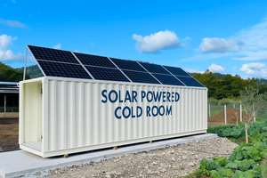 अनुकूलन योग्य कूलर भंडारण के साथ लचीला सौर रेफ्रिजरेटर ठंडा कमरे भंडारण - Product Image 3