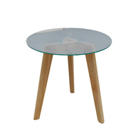 Table basse moderne en bois, table d'appoint de canapé, meuble de rangement mobile pour salon, table de chevet, mobilier de maison Green Forest WCT-11781