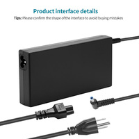 Adaptador de fuente de alimentación del cargador del ordenador portátil 19,5 V 7.7A 150W 4,5*3,0 MM para HP 917649-850 ZBook Studio G3