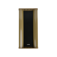 Altavoz de Columna Activo de Aluminio Resistente al Agua, Entrada RCA, Soporte Ajustable Multipotencia, Altavoz PA para Exteriores, para Transmisiones al Aire Libre