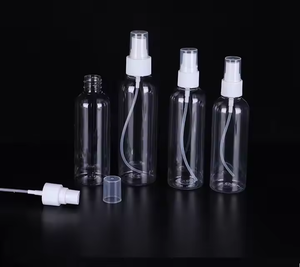 Flacons pulvérisateurs transparents 100ml 120ml 150ml 200ml, flacons cosmétiques en plastique, flacons à eau à fine brume - Product Image 4