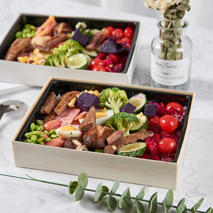 Boîte à lunch à <span class=keywords><strong>arc</strong></span> pliable portable facile à nettoyer avec couvercle Boîte à bento jetable - Product Image 5