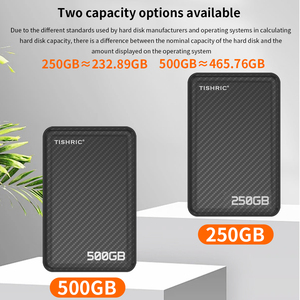 <span class=keywords><strong>Disque</strong></span> <span class=keywords><strong>dur</strong></span> externe portable mécanique TISHRIC de 2,5 pouces avec interface USB, capacités de 250/500 Go et 1/2 To - Product Image 5