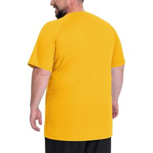 FOXA Mens Big Tall Swim Shirt UPF50+ Short Sleeve Rash Guard Sun Protection Quick Dry Fishing T-Shirt 2XL 8XL - Product Image 2
