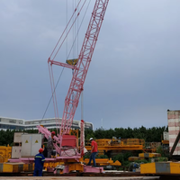 HAISHAN 12T Grue de toit, Grue de levage, Moteur, Engrenage, Roulement, Boîte de vitesses - Couple de charge élevé 3060W, Hauteur de levage 29,3m, Portée 6,4-30m