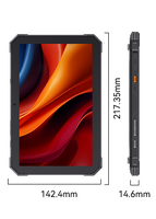 Tableta Robusta CUBOT Tab Kingkong Mini, Unisoc T615 4G, 8.68 Pulgadas, 90Hz, 6GB+128GB, Nueva Batería de 10200mAh, 33W, Android 15