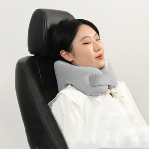 Ergonomic U-Shaped Memory Foam Office Nap Travel Pillow Portable and Wearable for <strong>Neck</strong> Pain Foldable <strong>Rest</strong> Sleeping - Product Image 6