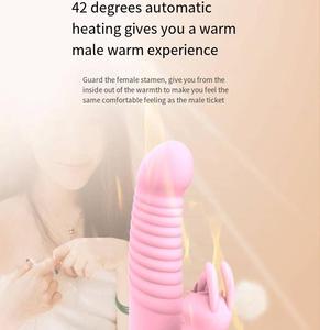 Vibradores 3 en 1 con Estimulación del Punto G para Mujeres, Juguetes Sexuales con Cabezal Oscilante y Calentamiento, Dildo de Silicona Seguro para Mujeres, Juguetes para Adultos - Product Image 5