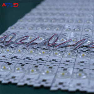 Barra de Luz LED Rectangular ADLED de 12W y 1000 Lúmenes con Control de Atenuación, 24V SMD 3030/2835, 12PCS/M, Certificación CE RoHS - Product Image 1