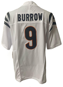 2025 Neue Saison Designs Atmungsaktive Übergrößen Kurzarm American Football Trikots # 9 Joe Burrow # 1 Chase Bengal - Product Image 4