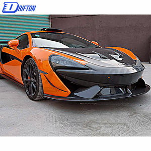 Pour Mclaren 570S à GT4 Style pare-chocs avant toute Version en Fiber de carbone sèche Kit de carrosserie en Fiber de carbone - Product Image 2