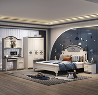 Juego de dormitorio para niños, muebles para niños, cama, armario, escritorio para niños y niñas
