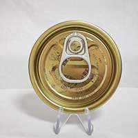 200 #   Couverture à ouverture facile en fer blanc de 49,4 mm pour l'emballage de boîtes de tabac