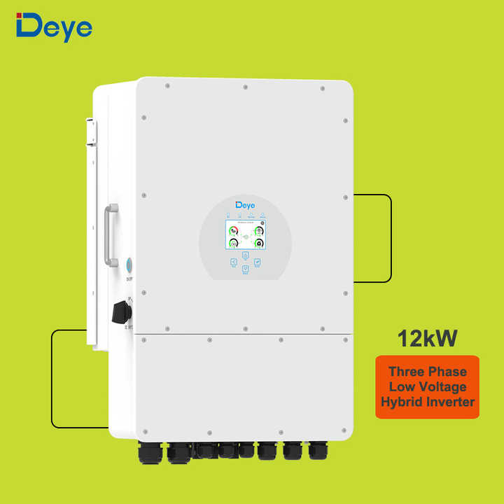 Deye SUN-12K-SG04LP3-EU 12kW Three Phase Hybrid Inverter for Light ...