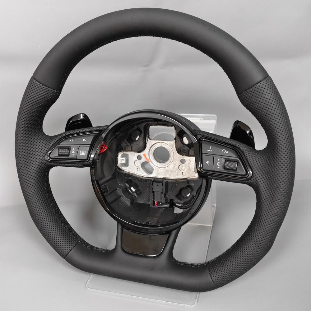 Assembly Complete Car Leather Lenkrad Volante Steering Wheel (Audi Fitment), photo 2
