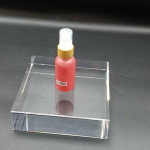 NGHỆ THUẬT rắn tùy chỉnh nước hoa hiển thị 10x10 trống rõ ràng <span class=keywords><strong>Acrylic</strong></span> khối - Product Image 6