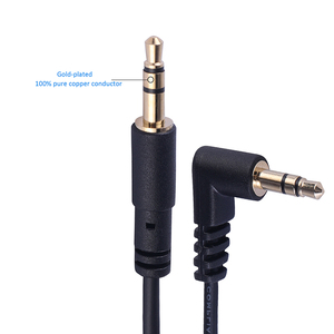 Câble audio TRS plaqué or 3,5 mm 3 pôles, rallonge AUX mâle-mâle 30 cm/90 cm/1,8 m pour haut-parleurs, voiture et microphone – En stock - Product Image 4