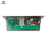 Carte amplificateur audio Bluetooth 5.0 à trois canaux avec télécommande et écran LED pour haut-parleur domestique