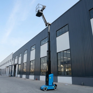 Minielevador Eléctrico Autopropulsado YILU con certificación CE, mástil telescópico Cherrypicker para tareas de fábrica y almacén - Product Image 1