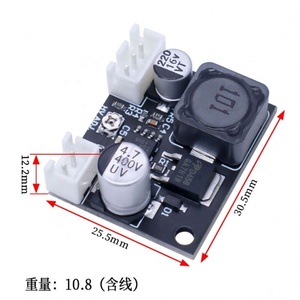 โมดูลเพิ่มแรงดันไฟฟ้ากระแสตรง DC5V-12V เป็น 170V 150V-220V สำหรับหลอดเรืองแสงแรงดันสูง ใช้กับหลอดนิกซี่ Glow Magic Eye MAX1771 พร้อมฟังก์ชั่นปิด - Product Image 2