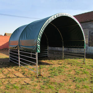 4x4m neues Design vorgefertigte tragbare Stoff kuppel Tier Vieh Pferdes chutz - Product Image 2