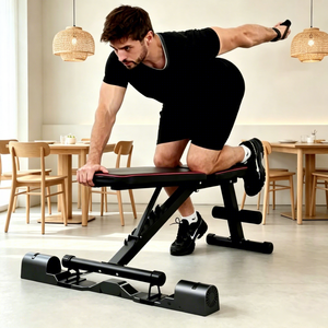 Équipement de musculation à faible bruit pour la maison, idéal pour les exercices intérieurs nocturnes - Product Image 1