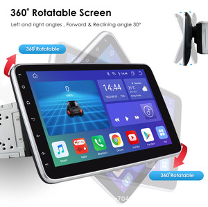 Radio con GPS para coche, reproductor multimedia con pantalla táctil DAB, <span class=keywords><strong>Android</strong></span>, 1 DIN, 10,1 pulgadas, estéreo, cámara de seguridad, <span class=keywords><strong>TV</strong></span> - Product Image 6