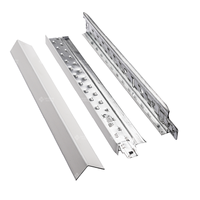 Fournisseur de matériaux de construction WBM, conception de plafonds, cadre métallique suspendu, angle mural, grille de plafond T15, barre en T pour panneaux en fibres minérales