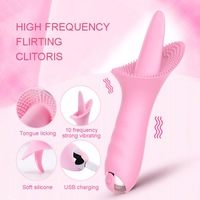 Grenzüberschreitender Bestseller: G-Punkt-Zungen-Vibrator mit Nippelsaug- und Leckfunktion, Masturbationsstab, Sexspielzeug für Frauen