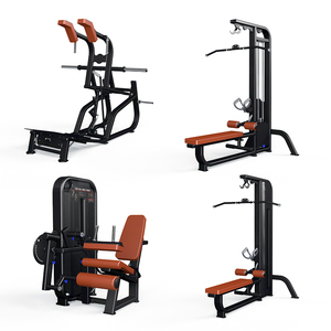 Machine de musculation commerciale à charges individuelles, tube ovale, équipement de fitness pour salle de sport, machine de musculation pour club de gym YW-1 - Product Image 2
