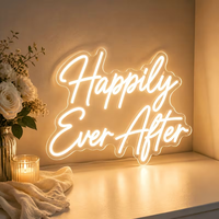 Enseigne néon LED « Bonne fin à tout ce qui est bon » avec panneau acrylique, décoration murale pour mariage, demande en mariage, toile de fond de fête, lumière néon, dropshipping