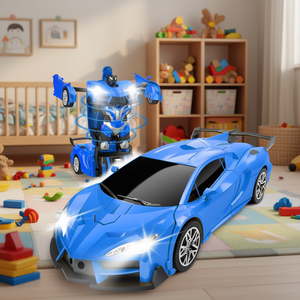 รถหุ่นยนต์แปลงร่างบัมซ์โก้ขนาด 1:16 พร้อมแสงและเสียงสำหรับเด็กอายุ 8 ถึง 13 ปี - Product Image 2