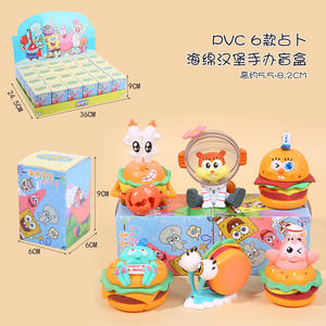 การ์ตูนอะนิเมะต่อพ่วงฟองน้ำ Mr. Krabs ถุงตาบอดจับสลากตุ๊กตาของเล่นตุ๊กตาที่สนุกสนานของขวัญวันเกิดตัวละครแช่แข็ง - Product Image 6