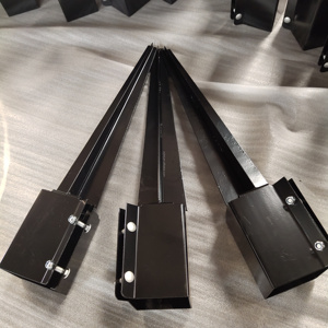Piquets <span class=keywords><strong>de</strong></span> sol robustes pour poteaux <span class=keywords><strong>de</strong></span> clôture <span class=keywords><strong>4x4</strong></span>, vis <span class=keywords><strong>de</strong></span> terre galvanisées, pour poteaux carrés - Product Image 6