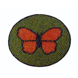 Modern Handmade Beaded Coaster Set Non Slip Heat Resistant Perfect For Glass Mug And Cup <b>Protection</b> Elegant <b>Table</b> Decor - Product Image 5