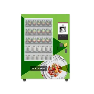 automatic sandwich fruit salad vending machine/food egg cupcake vending machine dispenser