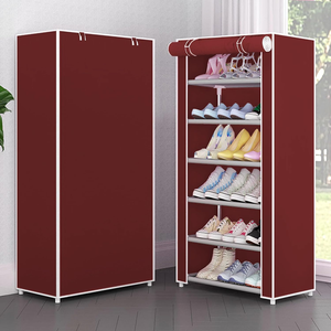 2026 New Fabric <b>Shoe</b> <b>Rack</b> Dust Proof Removable <b>Shoe</b> <b>Rack</b> Space Saving Multi Layer Height Enhancedshoe <b>Storage</b> <b>Rack</b> - Product Image 5