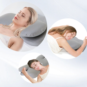 Pasangan Retro memori busa dukungan leher bantal tidur anti-decubitus & anti-mendengkur untuk perawatan tidur atau penggunaan Hotel - Product Image 3