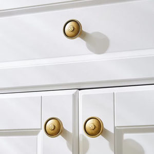 Maniglie Moderne in Ottone per Cassetti, Pomelli Antichi per <span class=keywords><strong>Cucina</strong></span>, Maniglie per Camera da Letto, Accessori per Mobili e Armadi Santaya - Product Image 3