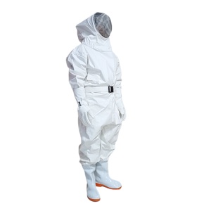 <span class=keywords><strong>Traje</strong></span> <span class=keywords><strong>de</strong></span> Protección para Apicultores, Ropa Protectora <span class=keywords><strong>de</strong></span> una Pieza para Apicultura con Ventilación y Ventilador - Product Image 6