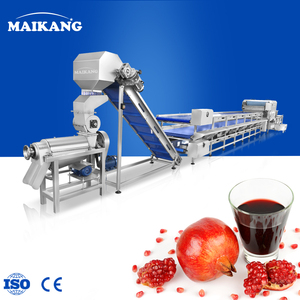 Équipement complet de ligne de pressage à froid industrielle pour jus de fruits et légumes, y compris pastèque, cantaloup, melon miel, et fruit étoilé - Product Image 1